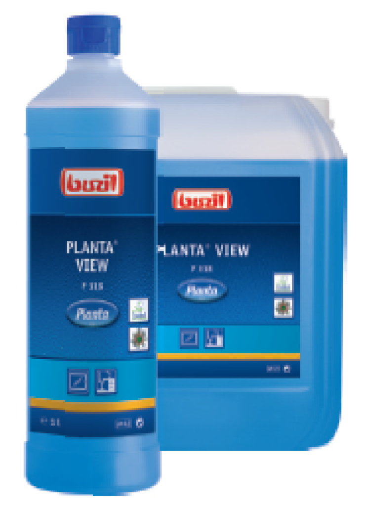 PLANTA® VIEW P 318 Ecological, glass and frames cleaner concentrate